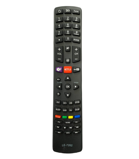 Controle Remoto Smart Tv Philco Botao Netflix Yahoo Le-7262