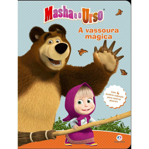 Livro Quebra Cabeça Masha E O Urso 9648907