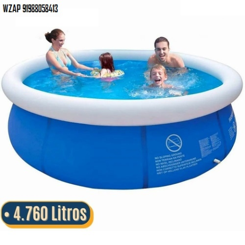 Piscina Inflável C/borda 4760 Lts 76- Fone