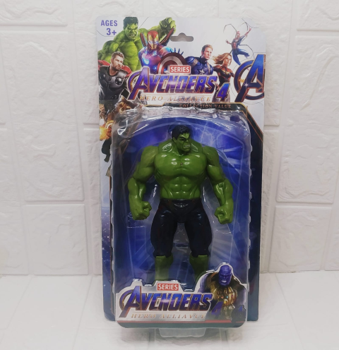 Boneco Heroi Hulk Avengers 4